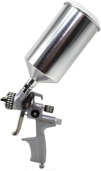 KOTA MP Spray Gun Nozzle – Medium Pressure Gravity Feed Paint Gun for Automotive, Carpentry, Industrial, and Decorative Painting (1.4 mm) 75914