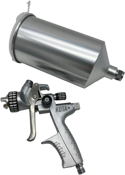 KOTA MP Spray Gun Nozzle – Medium Pressure Gravity Feed Paint Gun for Automotive, Carpentry, Industrial, and Decorative Painting (1.4 mm) 75914