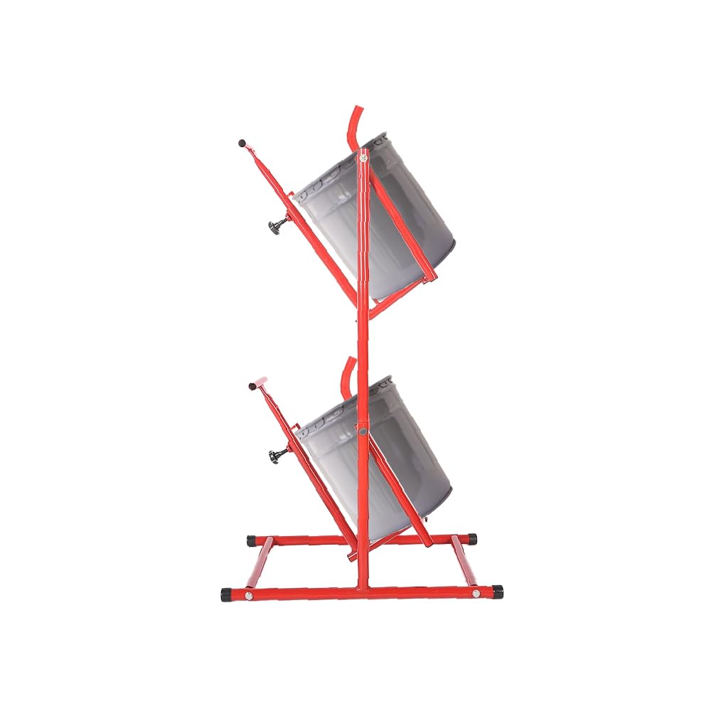 LAUCO 5 Gallon Dual Pail Tipper - Manual Bucket Rack Pail Can Tipper, Paint, Thinner, Solvents Pourer Bucket Tipper 20L﻿ Tipping Pail [3530]