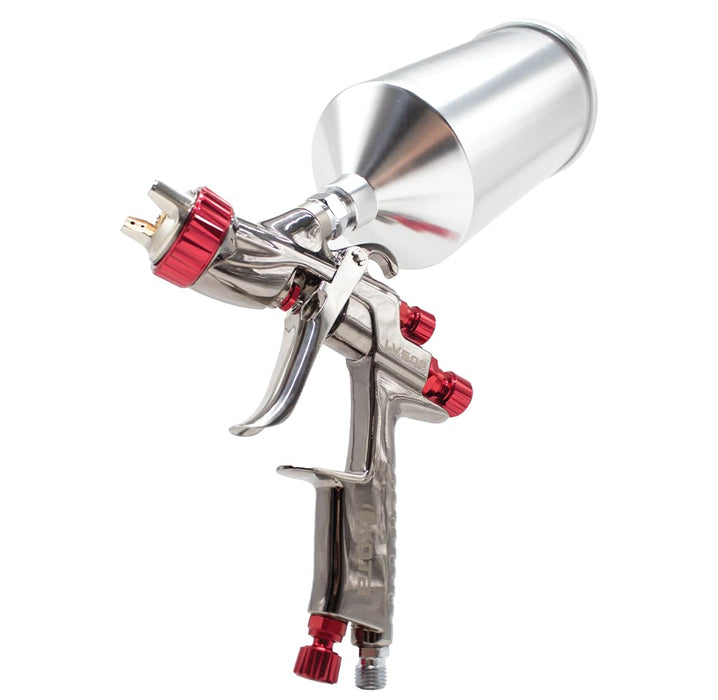 KOTA LVLP Spray Gun Paint 1.3 mm Nozzle with Aluminum Cup (1.4 mm) KLP-41918