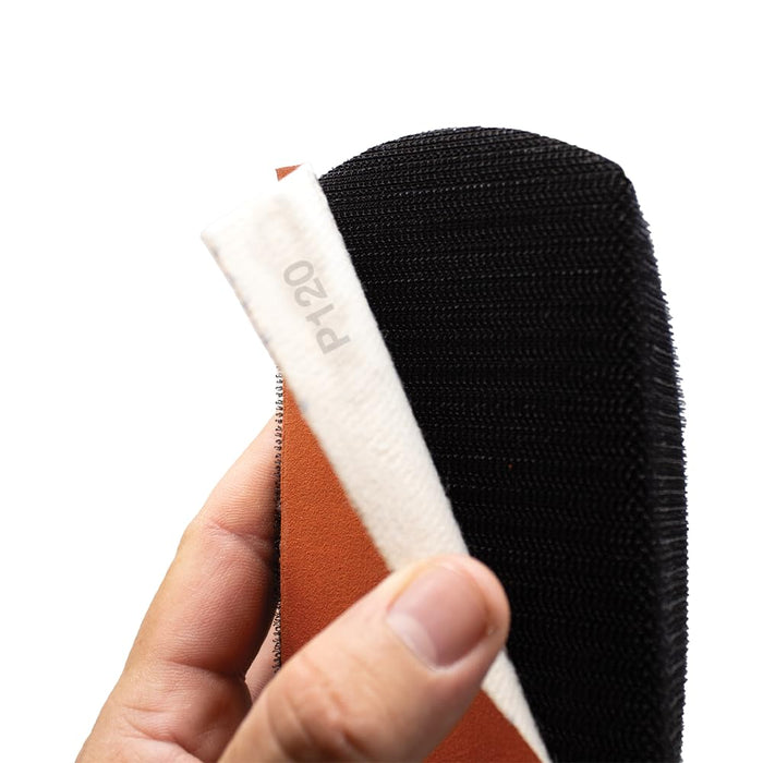 LAUCO Premium 120 Grit Ceramic Grain Hook & Loop Sanding Roll Each 2.75" x 25 Yard - Hook & Loop Continuous Longboard Sandpaper for Automotive and Woodworking