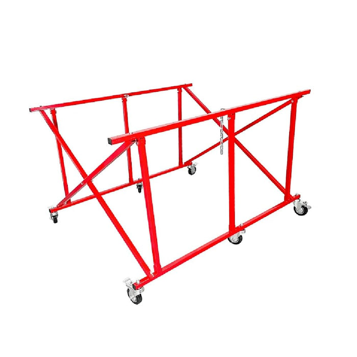 Folding Pick Up Bed Dolly - Easily Fold Large Auto Body Bed Cart that Holds up to 800 lbs, Pickup Dolly, Truck Bed Lifter, Automotive Body Cart, Pick Up Bed Stand, Truck Lift 01682
