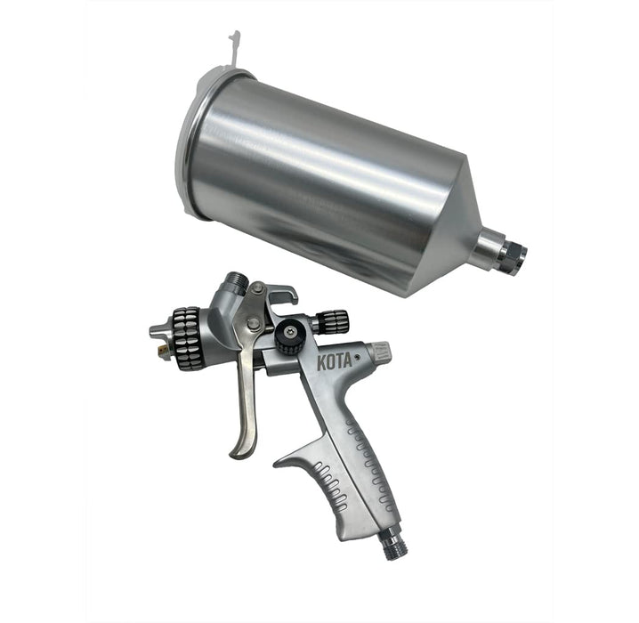 KOTA MP Spray Gun Nozzle – Medium Pressure Gravity Feed Paint Gun for Automotive, Carpentry, Industrial, and Decorative Painting (1.2mm) 41921