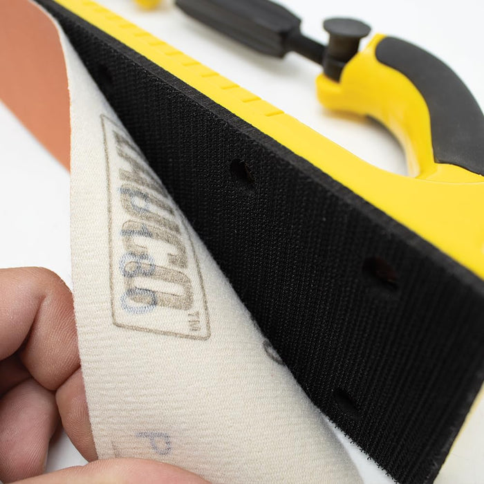 LAUCO Premium 180 Grit Ceramic Grain Hook & Loop Sanding Roll Each 2.75" x 25 Yard - Hook & Loop Continuous Longboard Sandpaper for Automotive and Woodworking