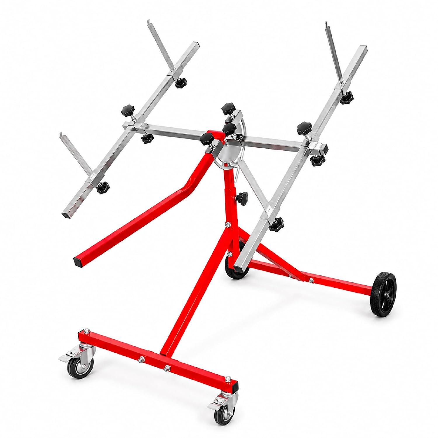 LAUCO Multifunction Paint Stand, Automotive Paint Stand, Body Panel Stand, Door Stands for Painting, Paint Stands Auto Body, Auto Body Repair Tools Adjustable Paint Stand (180° Rotating)- 19531