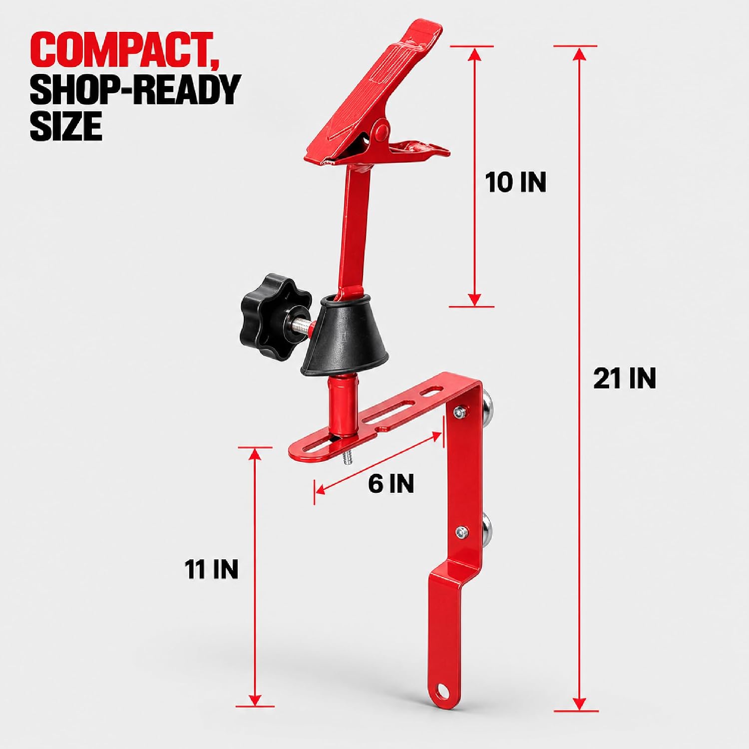 Lauco Paint-N-Stick Side View Mirror Paint Stand Holder with Clamp, ﻿Autobody Repair ﻿Paint Plier with Holder Set PPH0216