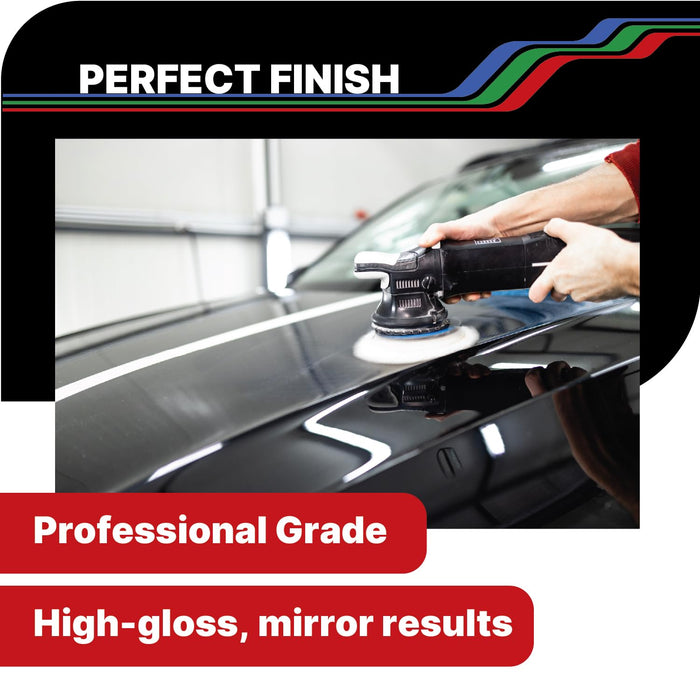 LAUCO Step 2 Fine Polish Compound – 32oz, Professional Swirl Mark & Scratch Remover for Automotive Paint, Silicone-Free, Clear Coat Safe Polishing Compound for High-Gloss Finish, Body Shop