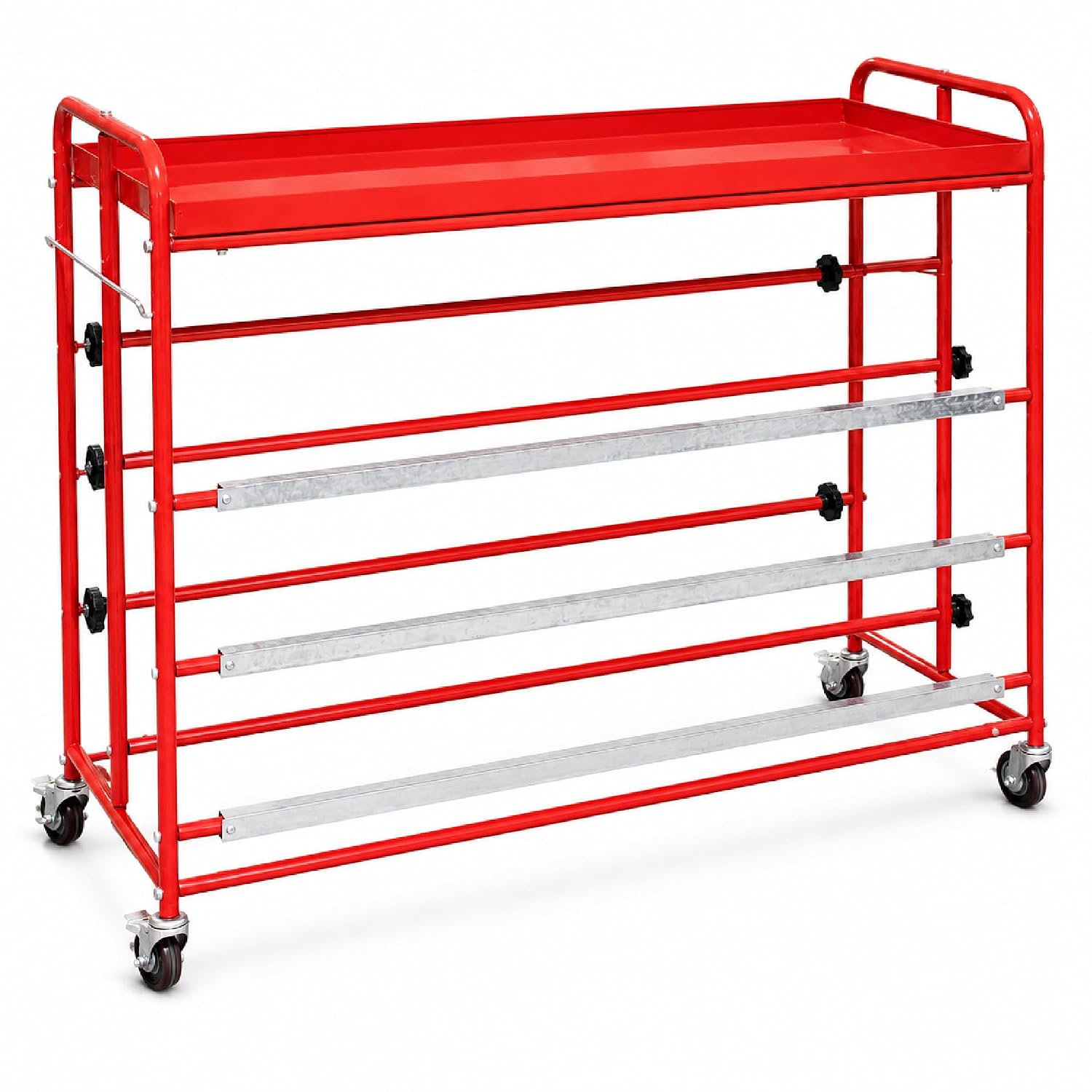 LAUCO Masking Machine Prep Station with Top Tray Tool Storage, Masking Paper Machine, Dispenser, Masking Machine for Painting, Tape Machine for Painting, Automotive Masking Machine (7061)