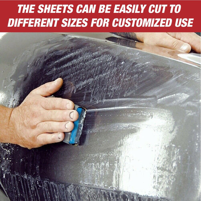 Aqua Maxx Wet Dry Sandpaper Sheets 600 Grit, 50 Pack Waterproof Silicon Carbide Abrasive Paper, 9 x 5.5 Inch Sanding Sheets for Automotive Paint Preparation, Woodworking, Metal Finishing