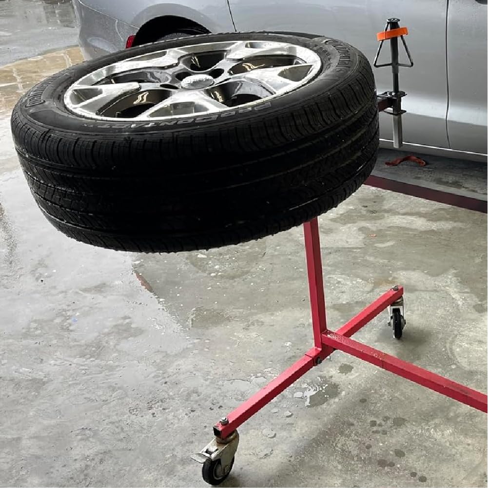 Mobile Wheel Panel Paint Stand, Wheel Rim Painting Stand (4566) - Wheel Paint Stand Rack, Wheel Rim Painting Stand, Painting Rack Stand, Paint Stand Auto Body. Automotive Paint Stand, Auto Body Stand