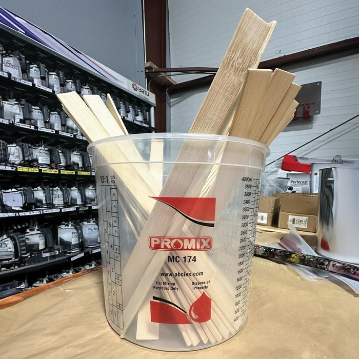 Craft and Paint Sticks - 12" Inch Premium Bamboo Stirrers/Paddles – Bamboo Crafts - Paddle Mix Epoxy Resin Paint – Garden Paint Mixing Sticks/Paddles (1000)