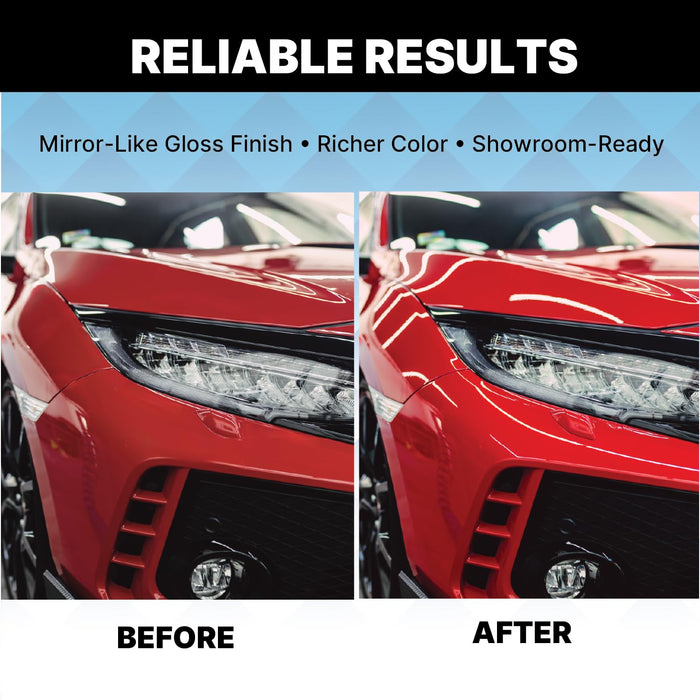 FinishX Automotive Refinishing Ultimate Speed Clear Coat (FC1100-1 Gallon) 4:1 Kit with Fast Activator/Hardener (FH1010-1 quart), High-Gloss Finish, Super Fast Drying, Customized for Spot and Panel (Gallon Clear Coat + Fast Activator (Quart))