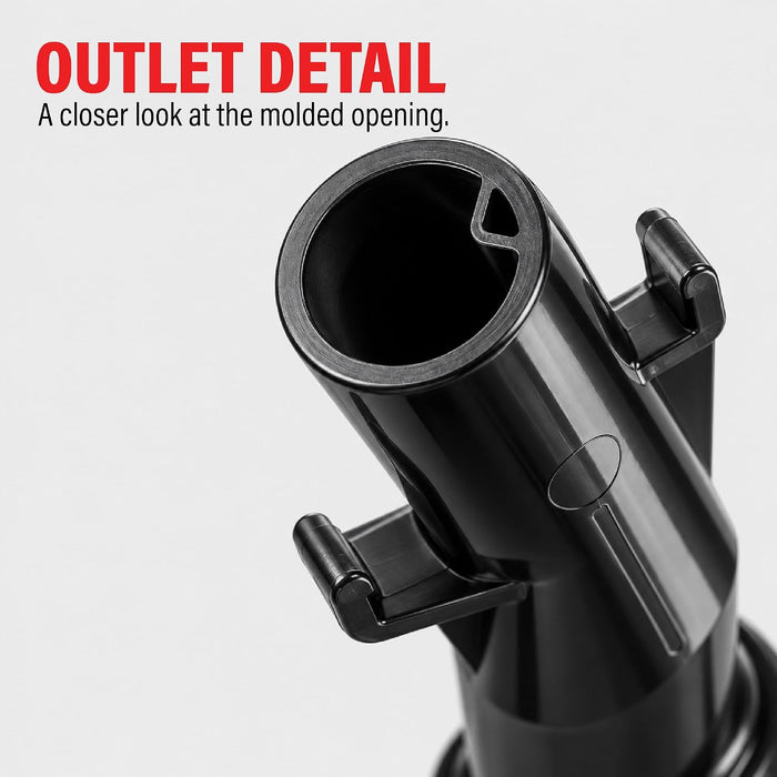 Gas Can Spout Replacement 3-Piece, Fuel Can Nozzle Kit