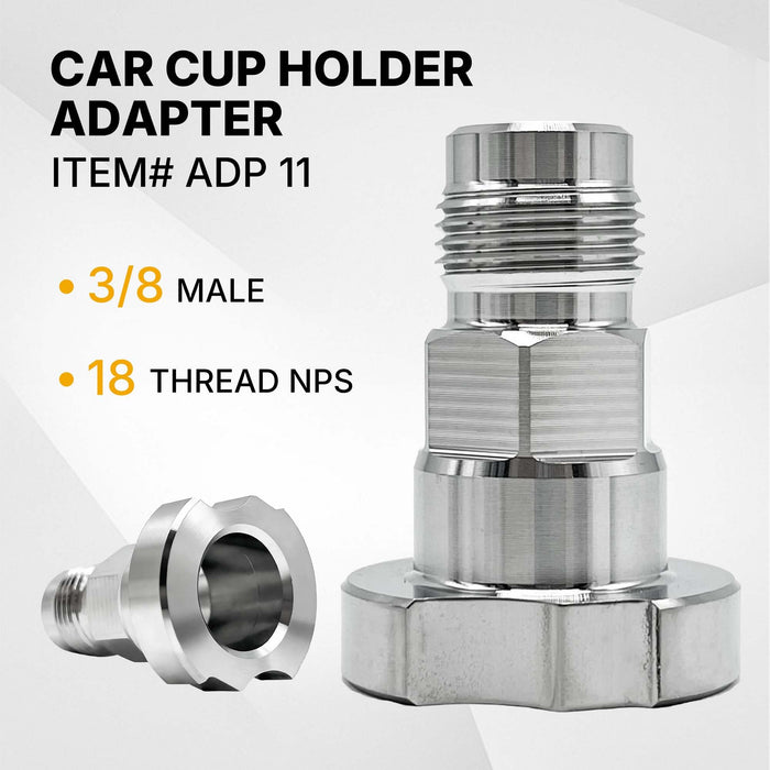 Spray Gun Paint System Adapter (11) 16018 (Aftermarket) Compatible with 1.0 System Only and the Disposable Spray Gun Cup Liners and Lid System