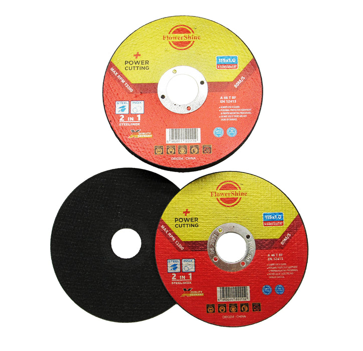 Premium Cut Off Wheel 4.5 Inch x .1/25 Inch x 7/8 Inch - Pack of 50 - Cutting Wheel, Metal & Stainless Steel Cutting Disc for Angle Grinder MCW1733