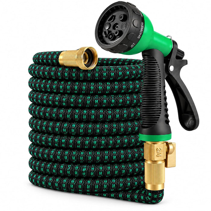 Garden Hose Expanding 50 FT, 10-Pattern Nozzle, Flexible Water Hose