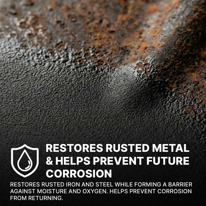 LAUCO Rust Converter Spray 13oz Pack of 6, Fast Dry Rust Remover & Converter, Converts Rust to Protective Black Coating, Anti-Corrosion Metal Treatment for Automotive, Tools & Steel Surfaces 37522
