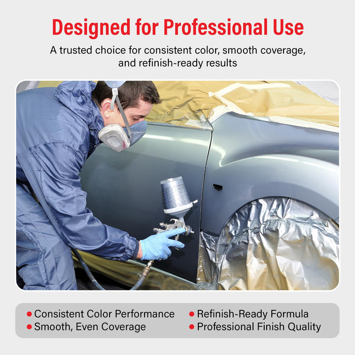 LAUCO Evocoat 1K Base Coat E530 Electroplate Binder QT, (Compatible With PC-1530 1:1 Mix Ratio)